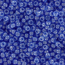 Miyuki rocailles Perlen 11/0 - Transparent azure luster 11-175